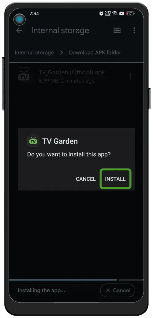 Install & Launch NBTV